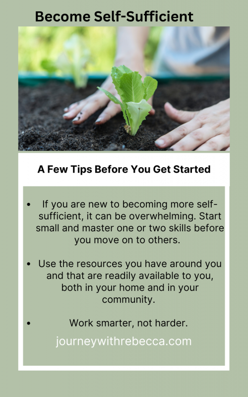 A Few Tips Before You Get Started