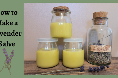 How to Make a Lavender Salve