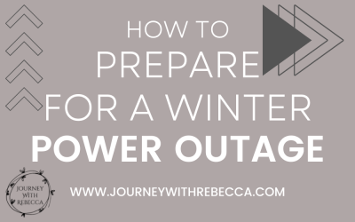 How to prepare For a winter power outage