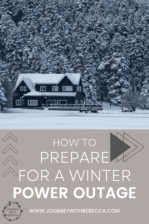 How to prepare For a winter power outage